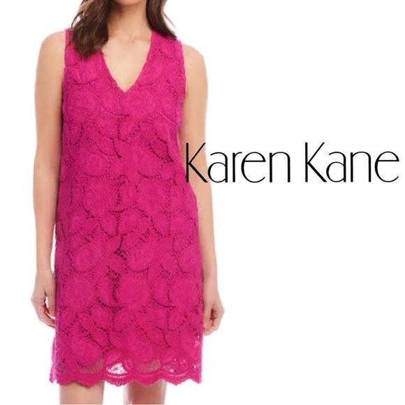 🎩🗝️NWT $158 Karen Kane Summer Dress Size Small (Rack 2) - Picture 12 of 13